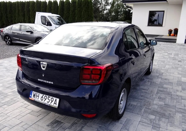 Dacia Logan cena 29999 przebieg: 51000, rok produkcji 2019 z Orzesze małe 154